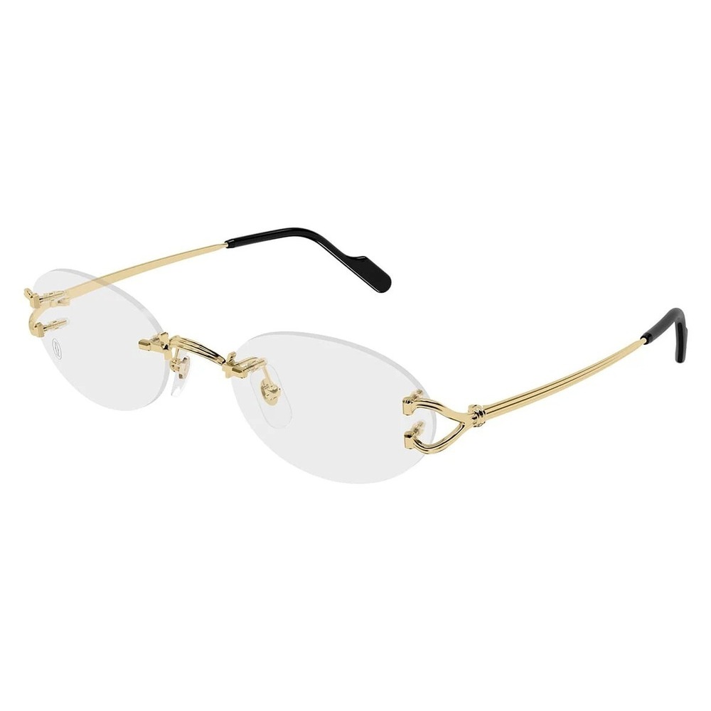 Cartier CT0621o Eyeglasses Gold Metal